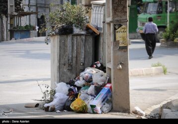 شهرداری مسجدسلیمان برنامه ای برای جمع آوری زباله های شهری ندارد !!!
