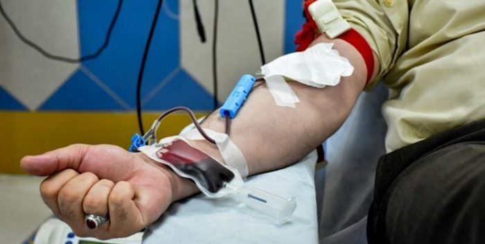 ۷۰۰ واحد پلاسما خون توسط بهبودیافتگان کرونا در خوزستان اهدا شد