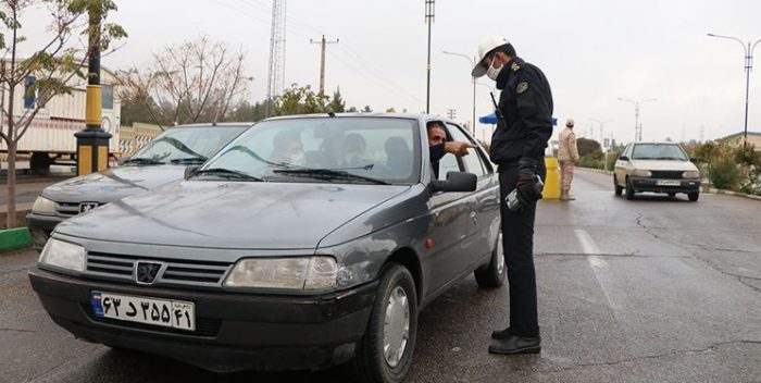 ممنوعیت ترددهای درون شهری در خوزستان با جدیت بیشتری اعمال می‌شود