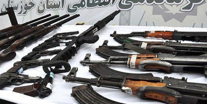 دستگیری ۱۱۳ نفر دارندگان سلاح غیرمجاز در خوزستان