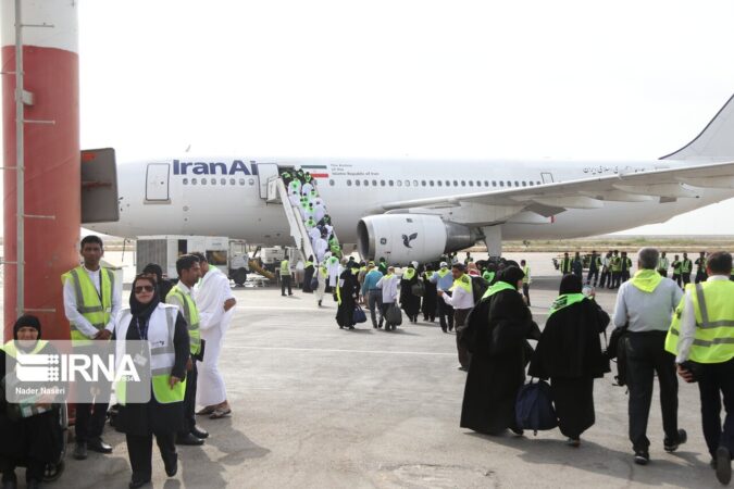 عملیات اعزام زائران حج تمتع استان خوزستان با انجام ۱۵ پرواز پایان یافت