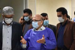نماینده وزیر بهداشت از بیمارستان‌های آبادان و خرمشهر بازدید کرد