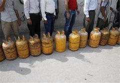 بیش از۴۰هزار سیلندر گاز مایع ناایمن در خوزستان ازگردش کار خارج شد