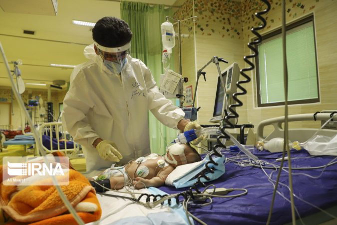 شرایط قرمز کرونایی در بیمارستان کودکان اهواز