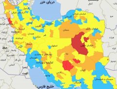 وضعیت کرونا در ۲۵ شهر خوزستان آبی است