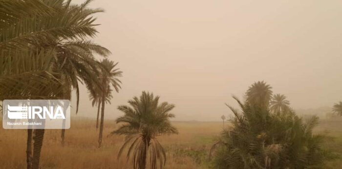 تداوم وزش باد و گرد و غبار تا اواسط هفته در خوزستان
