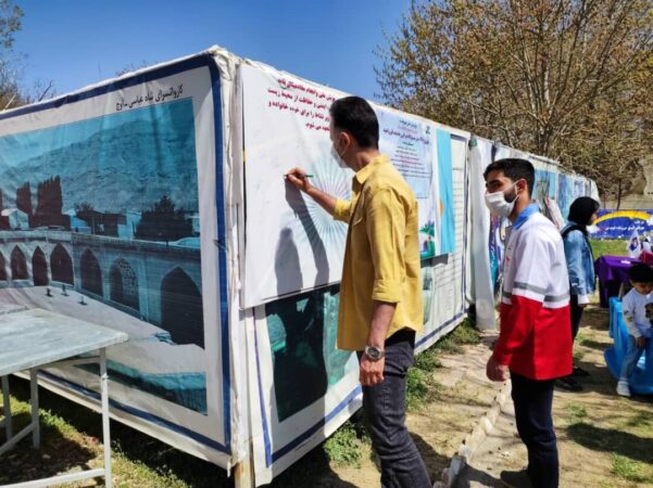 بیش از پنج هزار مسافر نوروزی به پویش بهرفت در خوزستان پیوستند
