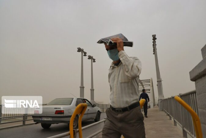 آمادگی هلال احمر خوزستان برای ارائه خدمات پیش بیمارستانی در گرد و غبار