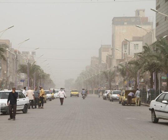 هشدار سطح نارنجی هواشناسی خوزستان نسبت به وقوع گرد و غبار