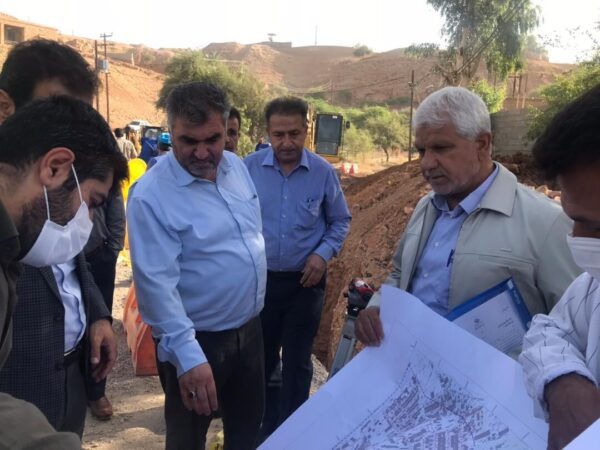 روند اجرای طرح فاضلاب در سه منطقه خوزستان با حضور مدیرعامل آبفای کشور بررسی شد
