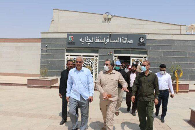 استاندار خوزستان: گیت اضطراری در پایانه مرزی چذابه در نظر گرفته شد