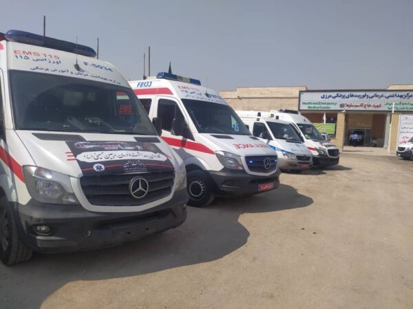 ااستقرار ۷۸۰ آمبولانس در مرزهای ۸گانه/۱۲ بالگرد و هواپیما برای ارائه خدمات درمانی به زوار اربعین