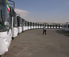 ورود اتوبوس‌های جدید به ناوگان حمل و نقل عمومی اهواز