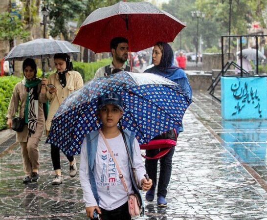تداوم بارندگی به صورت پراکنده در خوزستان تا فردا