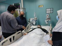 میثم پیرفلک برای ادامه روند درمان به تهران اعزام شد