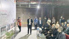 وزیر کشور از پروژه مترو اهواز بازدید کرد