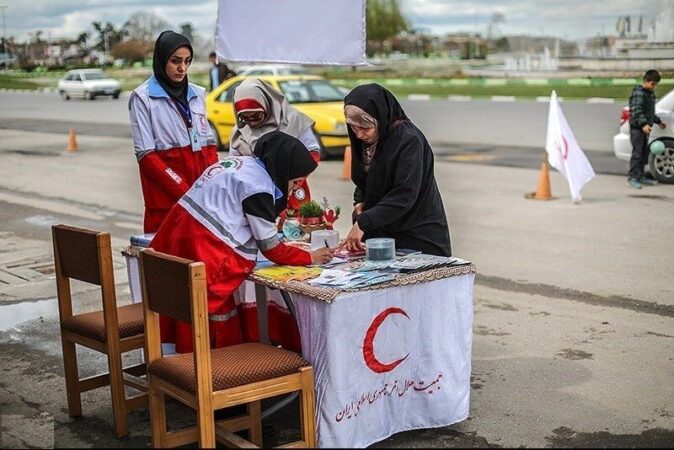 ۱۰ هزار و ۲۹۹ مسافر نوروزی از خدمات هلال احمر خوزستان بهره‌مند شدند