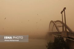 توده خاک خارجی در آسمان خوزستان