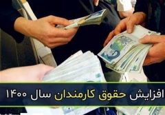 میزان افزایش حقوق کارکنان دولت و بازنشستگان در سال آینده مشخص شد