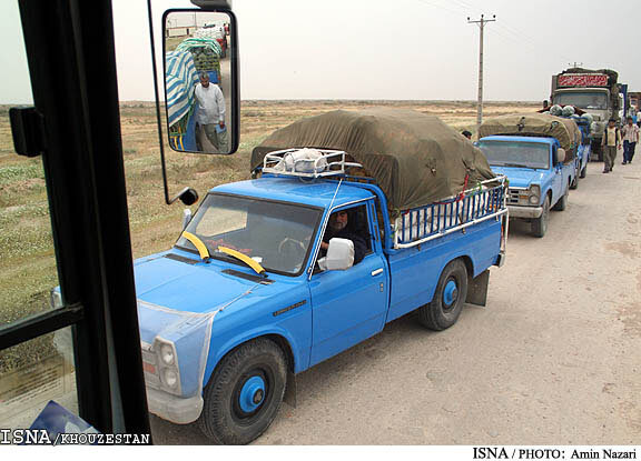 روند صادرات به عراق از مرز چذابه عادی است