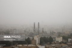 اخطاریه هواشناسی خوزستان در خصوص گرد و غبار فردا