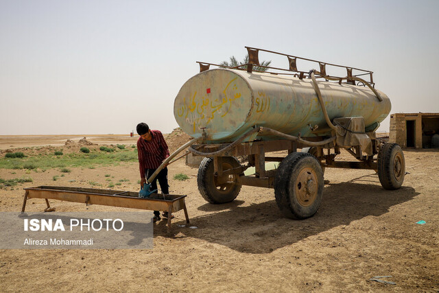 شمال تا جنوب خوزستان مشکل آب شرب دارد