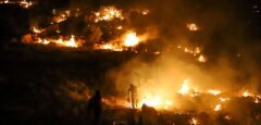 ۱۰ هکتار از تالاب میانگران در آتش سوخت