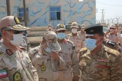 ملاقات اضطراری فرمانده مرزبانی ناجا با کلانتر مرز العماره عراق