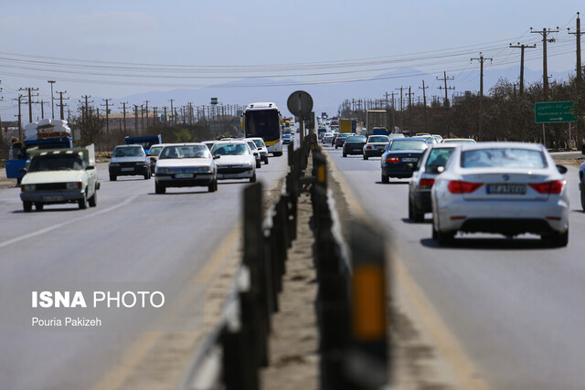 کاهش ۱۷ درصدی تردد خودرو در محورهای خوزستان