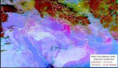 ورود توده خاک به خوزستان / کاهش دید در شهرها