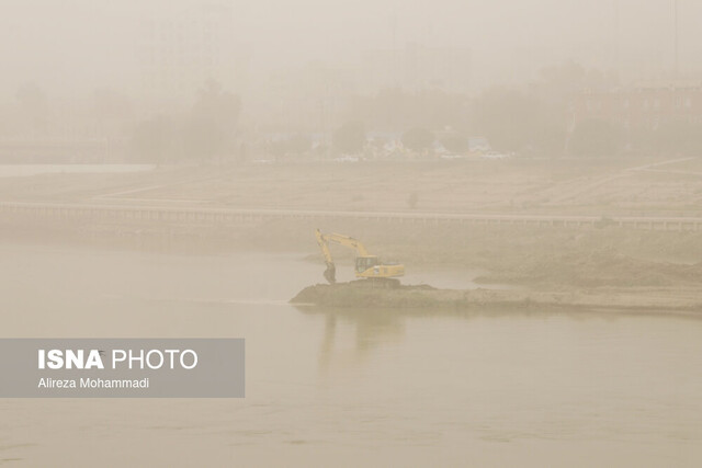 ادامه وضعیت گرد و غبار در خوزستان تا چهارشنبه