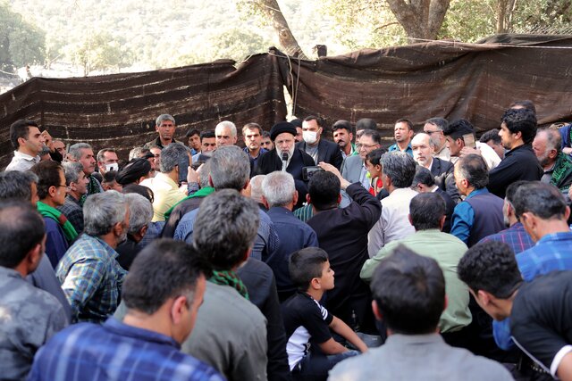 رئیسی: مشکل راه مواصلاتی روستای احمدفداله با اولویت دنبال خواهد شد