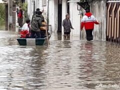 آماده‌باش تیم‌های امدادی هلال احمر در آستانه بارندگی در خوزستان