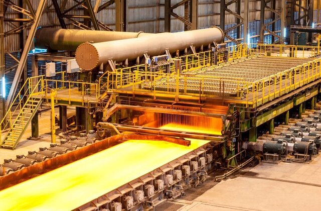کارخانه نورد ورق عریض فولاد آتیه خاورمیانه توسط رئیس‌جمهور افتتاح شد