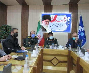 جلسه هماهنگی اجرای برنامه های هفته دفاع مقدس با حضور سردار باقری برگزار گردید.