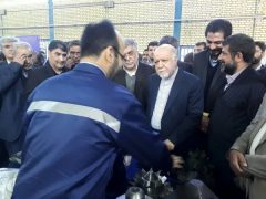 بازدید وزیر‌ نفت از خط تولید مته حفاری ساخت جهاد دانشگاهی خوزستان
