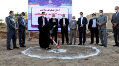 عملیات ساخت یک مدرسه ۳ کلاسه خیرساز در کوی مجاهد اهواز آغاز شد